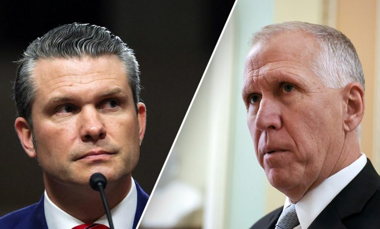 Pete Hegseth, Thom Tillis