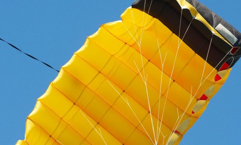 yellow parachute