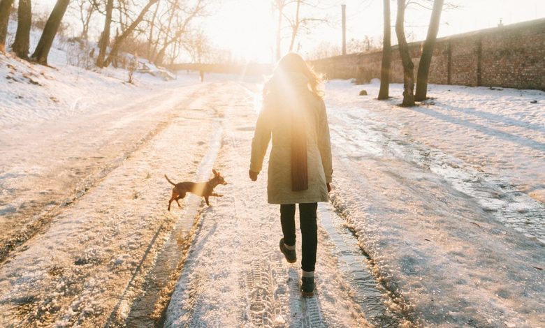 Woman walking