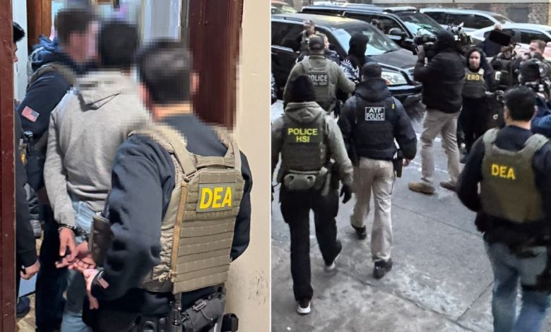 ICE and DEA migrant raids NYC