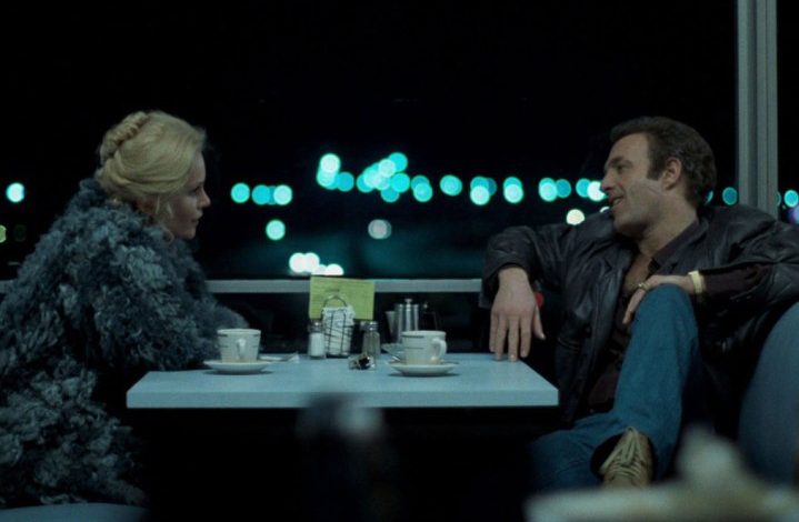 Tuesday Weld sits across a table from James Caan in Michael Mann's Thief.