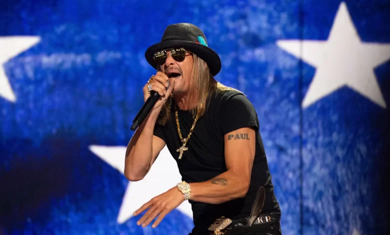 Kid Rock walks off stage at Bon Jovi's Nashville bar after snapping at crowd