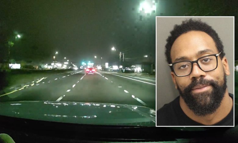 Marcus Jordan speeds away from officers before arrest on drug charge in Florida, dashcam video shows