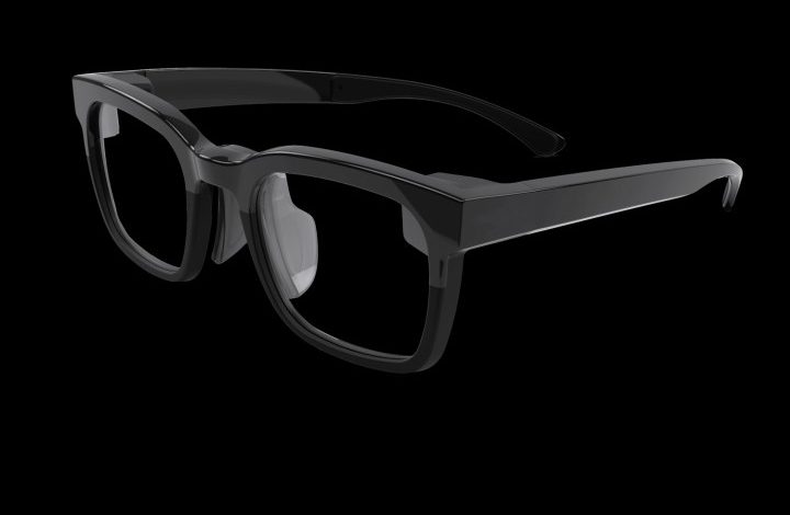 A render of the Mentra Mach1 smartglasses.