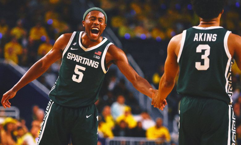 Michigan State takes control of Big Ten with 75-62 win over Michigan