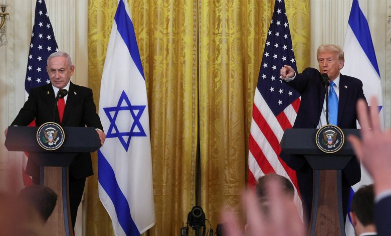 Netanyahu Trump press conference