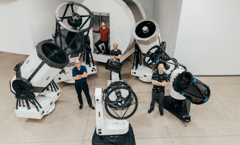 The Observable Space team and their telescopes