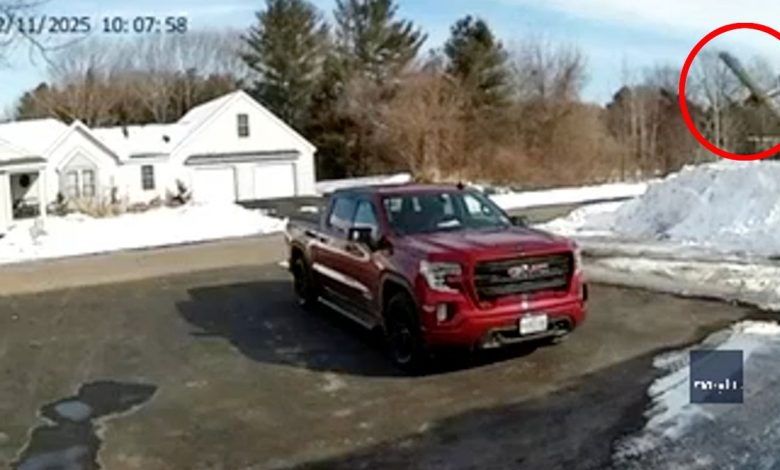 Pilot nearly crashes into New Hampshire neighborhood, video shows