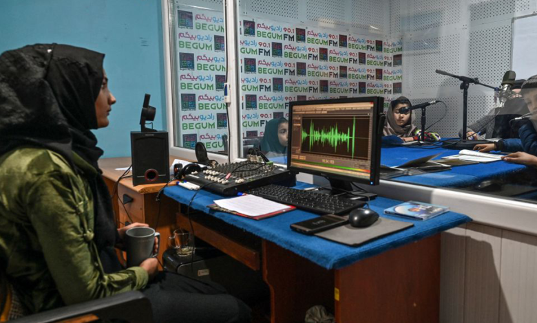 Afghanistan's only women-led radio station to resume operations after Taliban lifts suspension