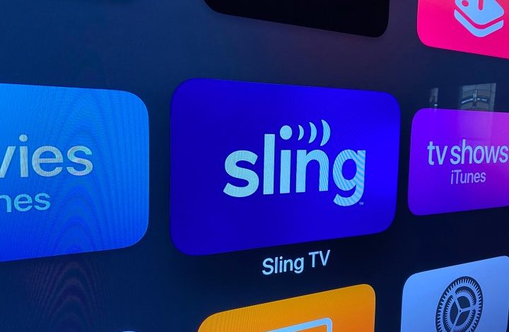 Sling TV on Apple TV.