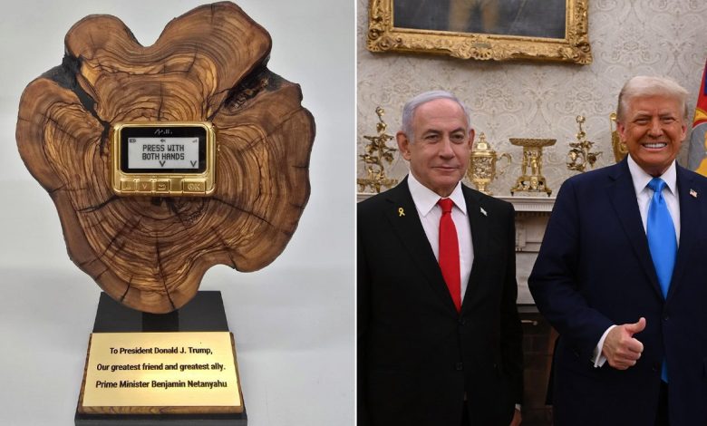 Netanyahu gifts Trump controversial item that helped turned tide in war against Hezbollah