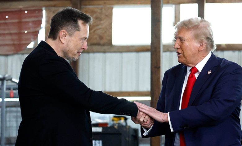 Trump with Musk