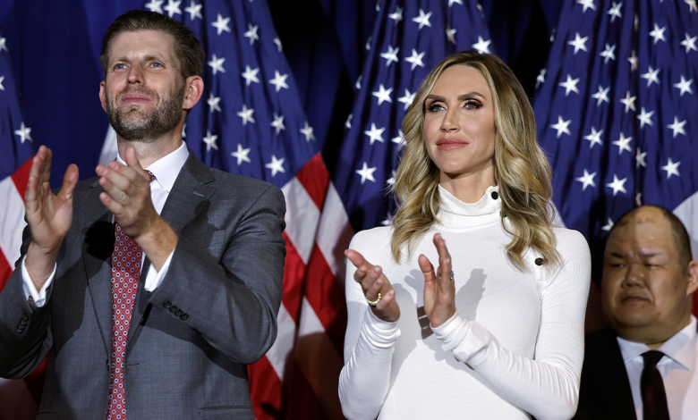 Eric and Lara Trump