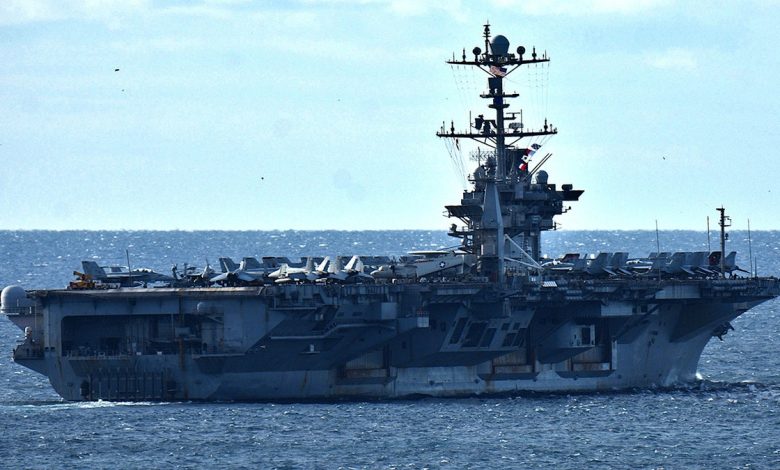 USS Harry S. Truman at sea