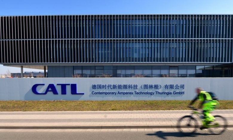 Chinese battery giant CATL posts fall in annual revenue