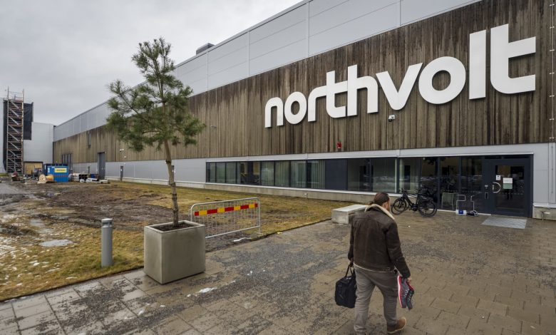 Ailing Swedish EV battery firm Northvolt files for bankruptcy