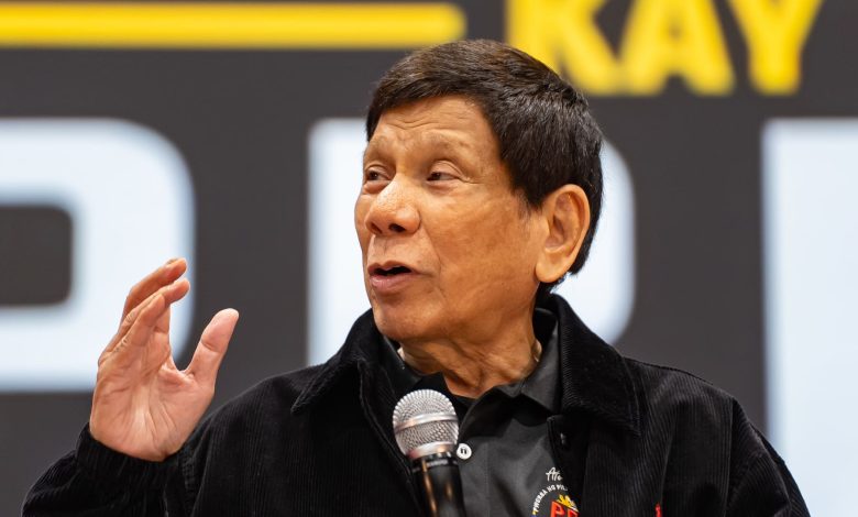 Philippines' ex-President Duterte arrested at ICC's request over 'drugs war,' government says