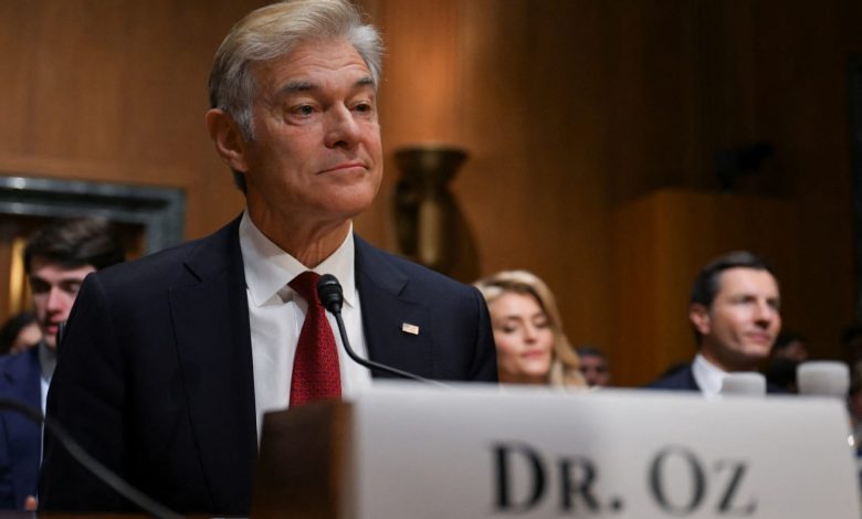 Trump nominee Dr. Oz won't commit to opposing Medicaid cuts