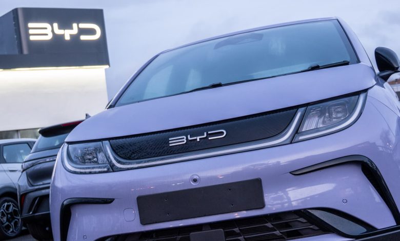 BYD shares rally after rolling out new technology it claims charges EVs in five minutes