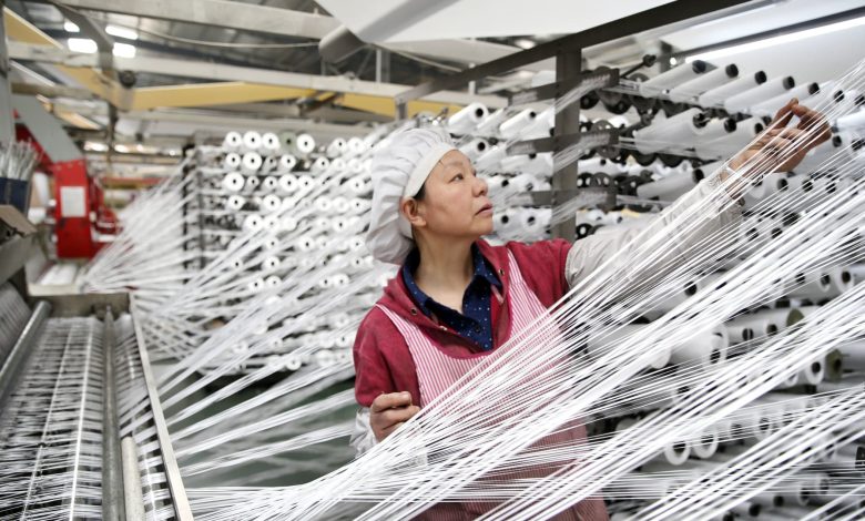 China's factory activity growth at 1-year high, official survey shows