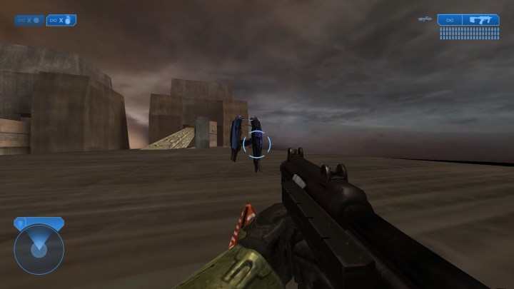 The scarab gun in Halo 2.