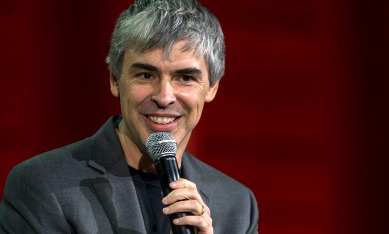 Larry Page, co-founder of Google Inc. and chief executive officer of Alphabet Inc.