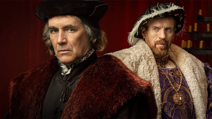 Mark Rylance and Damian Lewis in Wolf Hall: The Mirror and the Light.