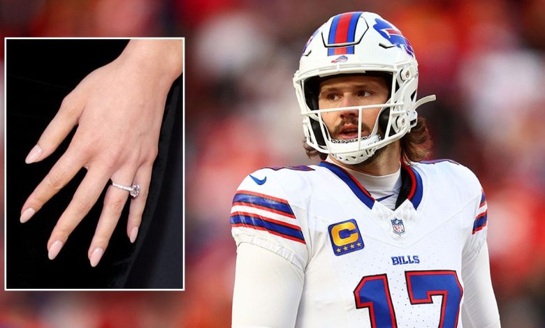 Bills’ Josh Allen quips back at reporter over ring upgrade question after lucrative contract extension