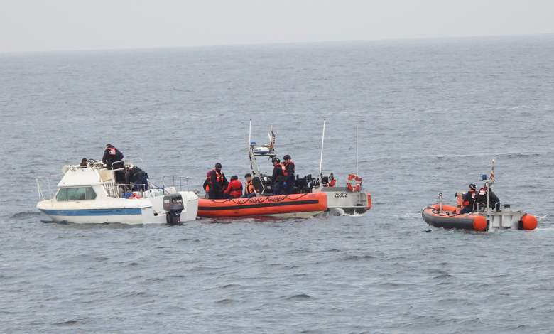 Coast Guard Cutter Haddock crew