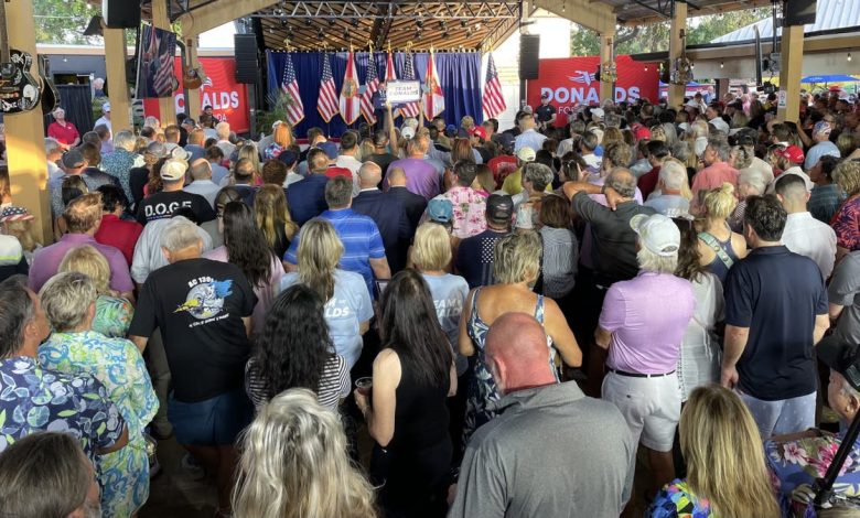 Byron Donalds campaign kickoff event crowd