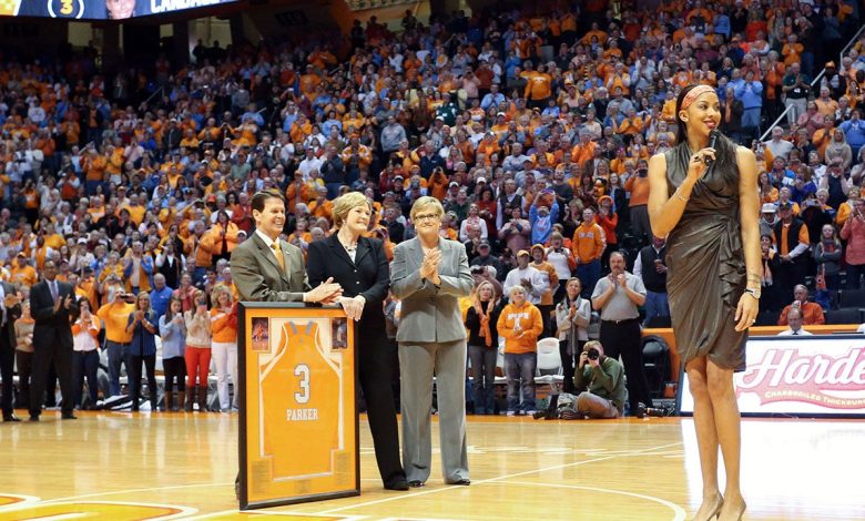 Teary-eyed ex-Tennessee star Candace Parker reflects on Pat Summitt's legacy