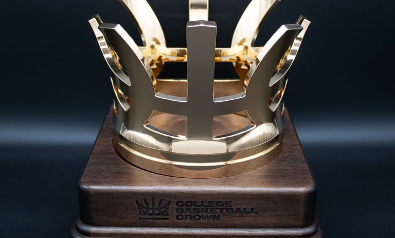 College Basketball Crown: Unique tournament trophy unveiled