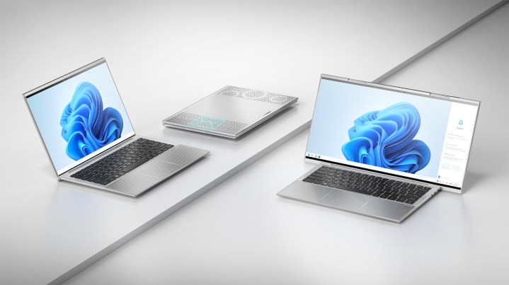 The Compal Infinite laptop concept with horizontally extending display