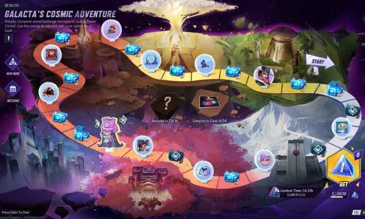 Galacta's Cosmic Adventure map in Marvel Rivals