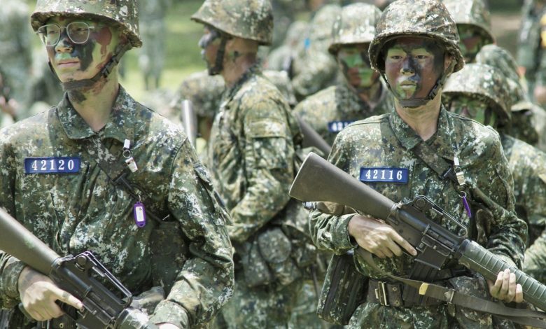 Taiwan’s volunteer military shrinks amid growing Chinese aggression