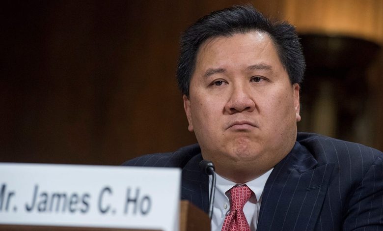 Judge Ho during Senate confirmation process