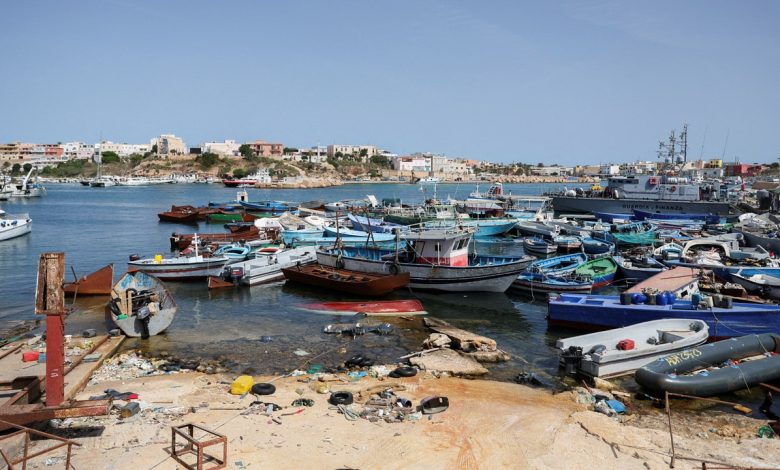 40 migrants missing after shipwreck as Italian Coast Guard recovers 6 dead bodies