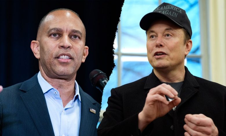 Hakeem Jeffries, Elon Musk