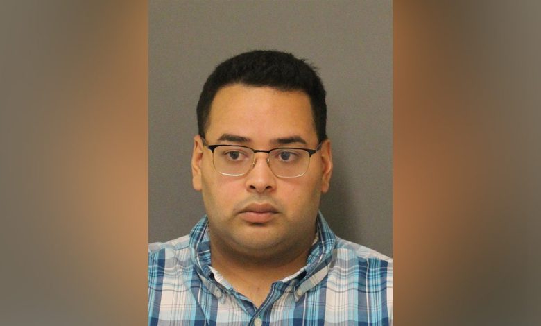 A mugshot of Jorge Diaz Vega