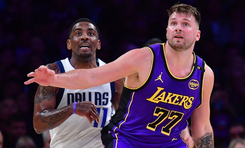 NBA news: Luka Dončić reacts to Kyrie Irving's injury