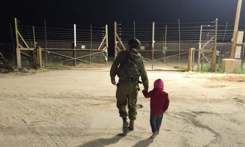 Israeli soldiers spot 4-year-old Palestinian boy approaching outpost, return him to Gaza