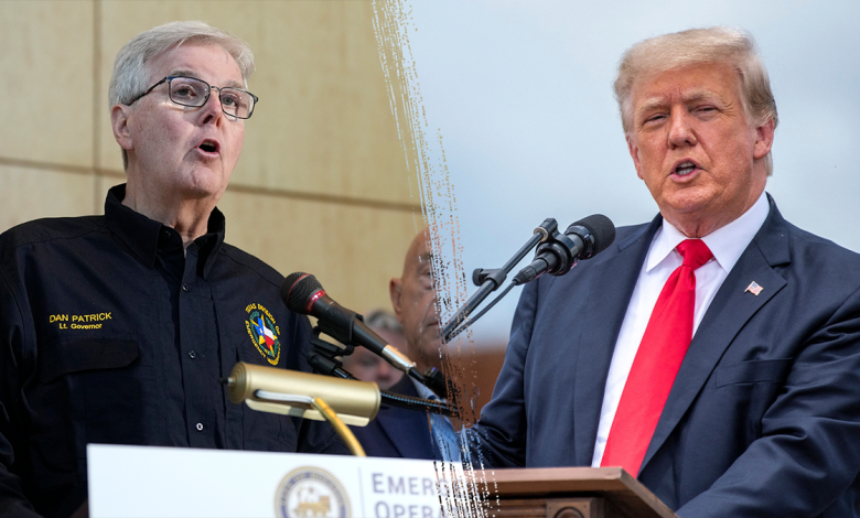 Dan Patrick Donald Trump