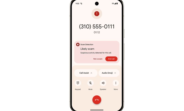 Scam Detection for calls.