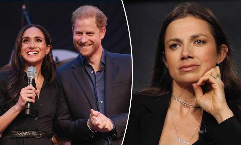 Prince Harry, Meghan Markle accused of playing 'Victim Olympics' by Justine Bateman