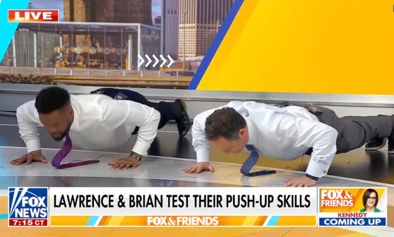 Push-up contest