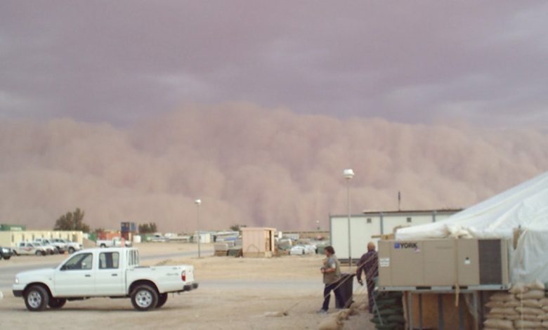 Al Asad airbase sandstorm of 2005