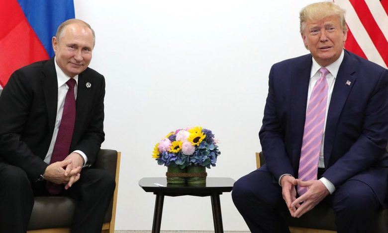 Donald Trump meeting with Vladimir Putin