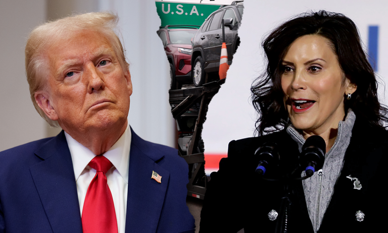 Gov. Gretchen Whitmer, D-Mich., said President Donald Trump’s 25% tariffs could harm Michigan’s auto industry after Trump vowed to save the auto industry during his 2024 campaign.