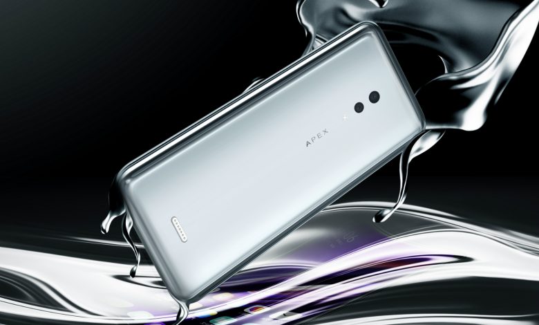 Vivo port-less Apex concept smartphone.