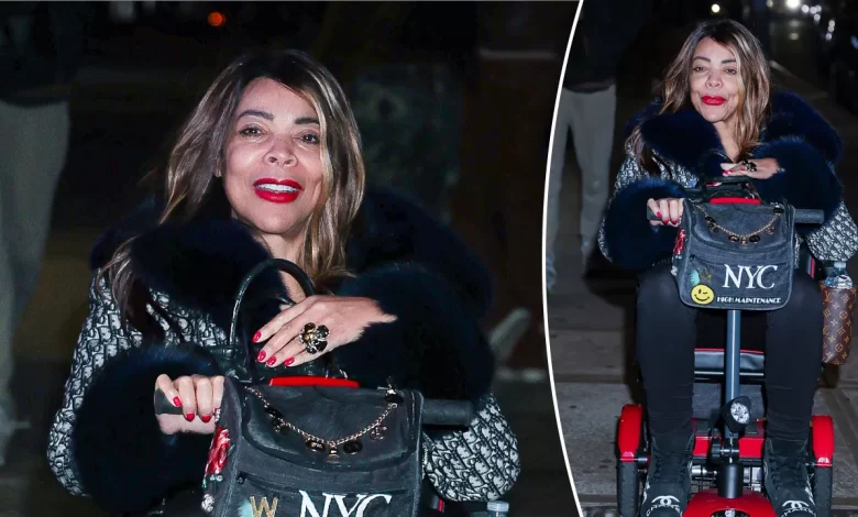 Wendy Williams has dinner in New York after begging for freedom from guardianship